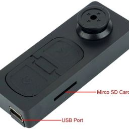 SKY HUB spy button cameraHidden Spy Button Camera With Audio Video Recording Spy Camera image 3