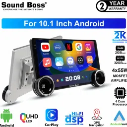 QLED 2K Diamond Series Androidify 4th Generation 10.1 Inch (2GB/32GB) Android Car Stereo-18