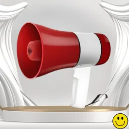 Handheld Megaphone with Siren, Microphone & Rechargeable for Outdoor EventsB404 Megaphone Portable Megaphone Siren Loudspeaker Function &Long Battery BackupW404 Outdoor PA System-17