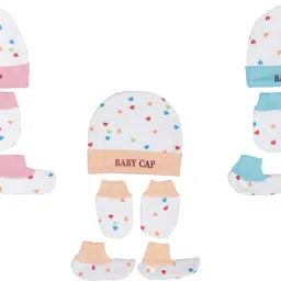 BABY CAPS Booties Mittens Set/Newborn cap set/newborn bootie set-11