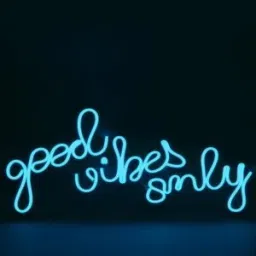 good vibes only Neon Sign Light LED 12inch×18 inch For Wall Decor, All Occasions Table Lamp-19