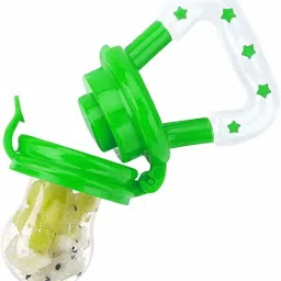 Silicone Food and Fruit Nibbler For Kids ( GREEN ) Feeder-17