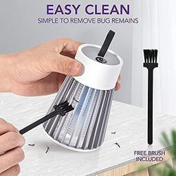 Eightiz Mosquito Killer Machine Mosquito Killer USB Powered Bug Zapper Mosquito LAMP for Home Electric LED LAMP Mosquito Killer Indoor/Outdoor Mosquito Trap Machine image 4