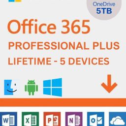 MICROSOFT Office 365 Professional Plus For - 5 Devices/Users (Lifetime Account)-image-63