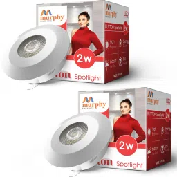 2Watts LED Round Button Spot Light, Pack of 2, Blue Ceiling Light Ceiling Lamp-26