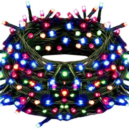 daiconstar 40 LEDs 11 m Multicolor Color Changing Bell Rice Lights image 3