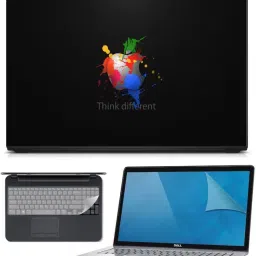 FineArts 3in1 Combo of Premium Quality, Laptop Skin/Sticker/Vinyl/Cover for 15.6 inches on 3M Vinyl with Screen Guard and Key Protector Combo Set-11