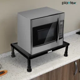 Containers Kitchen Rack Heavy Gi Metal Universal Microwave Oven Fix Stand for Kitchen Platform - Floor (Up to 30L) Iron-image-82