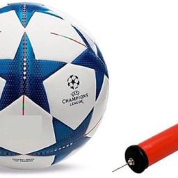 Bluestar UEFA Football with Inflating Air Pump Football - Size: 5-picture-15
