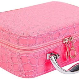 Women Pink Cosmetic Bag-image-2