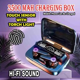 crecro M19 bluetooth earbuds headset wireless earphone 5.3 LED Display M10 Q39 Smart Headphones-image-53