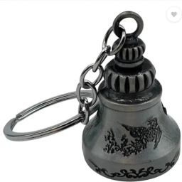 vcom Combo of 2 Guardian Bell Keychain Tibetan Bike Car Key Chain Key Chain image 2