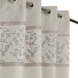 214 cm (7 ft) Jacquard Room Darkening Door Curtain Single Curtain-image-42