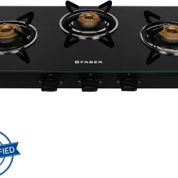 HOB COOKTOP DAISY 3BB BK Glass Manual Gas Stove-image-36
