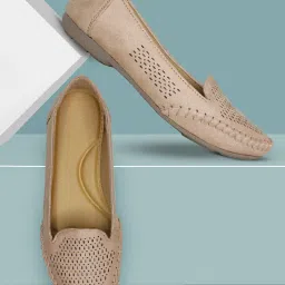 Casual Cream Bellie for girls and women Bellies For Women-image-3