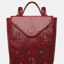 8.736 L Backpack SNOW BACKPACK MEDIUM MAROON PRINTED WOMEN'S BAG-image-84