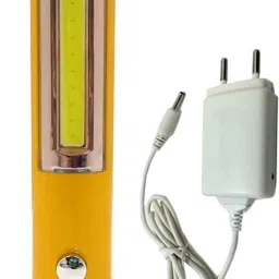 Ultra LED Rechargeable Torch Light and 1 COB Side Flashlight with Charger 6 hrs Torch Emergency Light-20