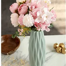 Artificial Camellia Rose Flower for decoration and DIY Craft Pink Camellia Rose Artificial Flower-30