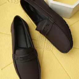 Lightweight Comfort Summer Trendy Premium Stylish Leather Formal Slip On Loafers For Men-picture-10