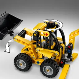 lego Technic Backhoe Loader Construction Toy Vehicle Set 42197 (104 Blocks) image 4