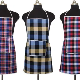 Cotton Home Use Apron - Free Size-image-71