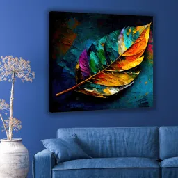 Modern Canvas Art Painting for Living Room | Bedroom | Pooja Room | Hotel Canvas 20 inch x 20 inch Painting-15