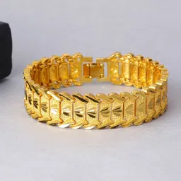 Stainless Steel Gold-plated Bracelet-13