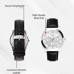 timex Multi Function Silver Dial Analog Watch- For Men TWTG70SMU01 image 2