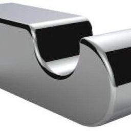 Chrome Shower Rod Hook-image-69