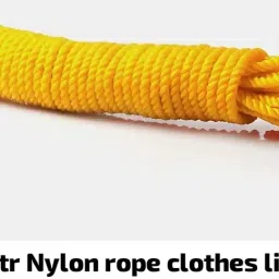 kk galaxy Rope for Cloth Drying Nylon Rope/Outdoor Washing Clothes Drying Rassi Multicolor image 2