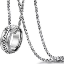 Silver Stainless Steel Locket-image-57