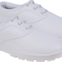 Men's PVC School Shoes – Durable, Lightweight, Easy-Clean Formal Footwear(White) Sneakers For Men-picture-19