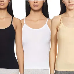 Women White, Black, Beige Camisole-picture-23