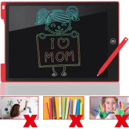 LCD Writing Tablet 12 Inch Reusable E-Note Pad Best Gift for Kids Boys Girls-109-27