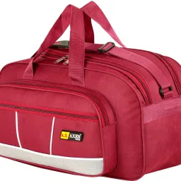 40 L Hand Duffel Bag - Hand Duffel Bag Unisex Soft Body Luggage Bag, Medium Travel Duffel Bag - Maroon - Regular Capacity-image-96
