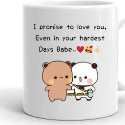 BUBU DUDU PROMISE MUG Ceramic Coffee Mug-image-0