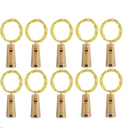 20 LEDs 2 m Gold Steady Ball Rice Lights-8