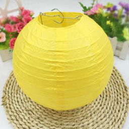 Yellow Paper Hanging Lantern-image-25