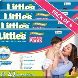 Comfy Baby Pants Diapers with Wetness Indicator and 12 hours Absorption | Monthly Pack | Small - S-26