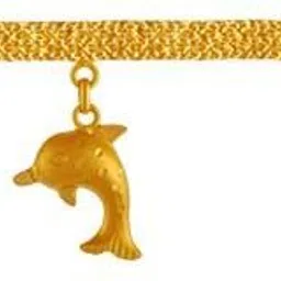 PC Chandra Jewellers Dolphin Yellow Gold 22kt Bracelet-image-34
