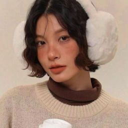 cute style foldable earmuffs neck warmer for women & girls (10 years & above) Ear Muff-image-20