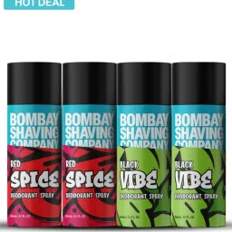 Red Spice & Black Vibe 150ml x 4 Combo Deodorant Spray-For Men-4