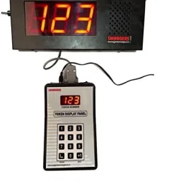 Best quality token display system with Multi Languages voice calling swtd537 Indoor PA System-7