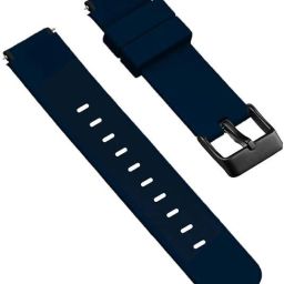 pantan 19mm Blue Soft Silicone Watch Strap/Band with Metal Buckle – All 19mm Smartwatches & Analogue Watches Smart Watch Strap-picture-16