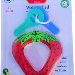 niyanetail Water Filled Toy Teether Soft Cooling Teether Bpa Free Fruit Shape Teether Teether image 2