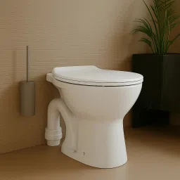 Fior /S TRAP 22.5cm OR 9inch/ Floor Mount/ 54*29.5*41.5cm/ 22*12*16inch/Floor Mount/ EWCs / Western Commode-image-76