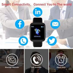 Ykarn Trades Id116plus bluetooth smart band-image-5