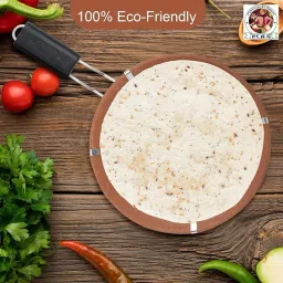 Clay 9 Inch Tawa With Bakelite Handle Tawa 23.3 cm diameter Tawa 23 cm diameter-image-85