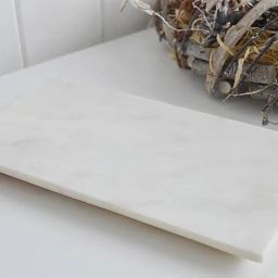 Marble Tray || White Rectangular 12x6x0.60 inch Tray-42