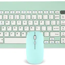 TECPHILE KB2858 Multi-Device Wireless Keyboard and Mouse Set with 4 Device Connectivity Wireless, Bluetooth Handheld Multi-device Keyboard-image-5